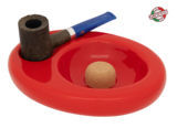 Cendriers & Pots à tabac Cendrier CHACOM Céramique pour 1 pipe - CC608 Rouge