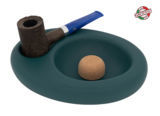 Cendriers & Pots à tabac Cendrier CHACOM Céramique pour 1 pipe - CC608 Vert Mat