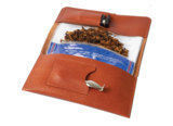 Blagues à tabac & Combo Blague à Tabac CHACOM roulante CC019 - Cuir Havane