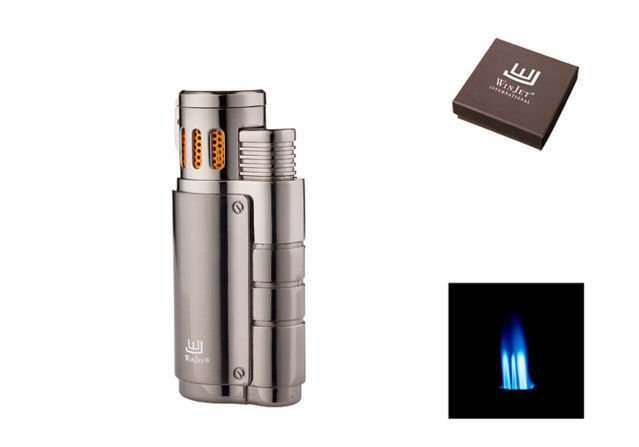 Cigar Lighters Briquet Cigare WINJET 3 Torches - Gun