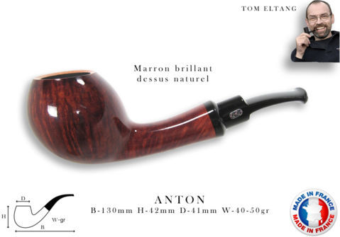 Anton by Tom Eltang CHACOM Anton smooth brown