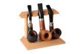 Tobacco Jar & Pipe stand CHACOM Wooden Pipe Rack - CC305