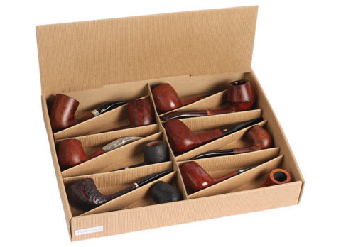 CHACOM Standard set of 12 pipes Coffret CHACOM Standard 12 pièces