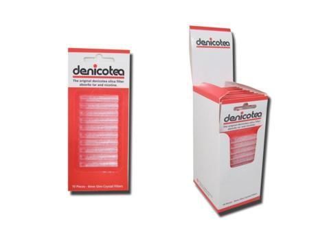Cigarette Holders DENICOTEA 6 mm Crystal Filters