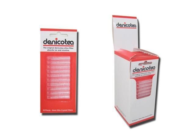 Cigarette Holders DENICOTEA 6 mm Crystal Filters