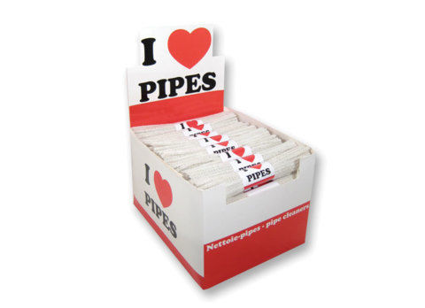 Consumables Display of conical pipe cleaners "I love Pipes" 
