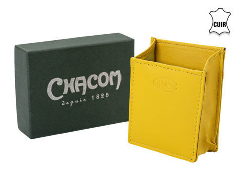 Cigarette Pack Cases Étui CHACOM pour paquet de cigarettes - Jaune