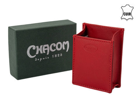 Cigarette Pack Cases Étui CHACOM pour paquet de cigarettes - Rouge