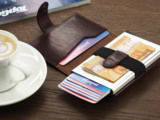 FLOUZZ RFID Card holder Porte Carte FLOUZZ Brun Retro/Silver - Système RFID