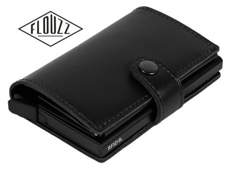 FLOUZZ RFID Card holder Porte Cartes FLOUZZ Noir - Système RFID
