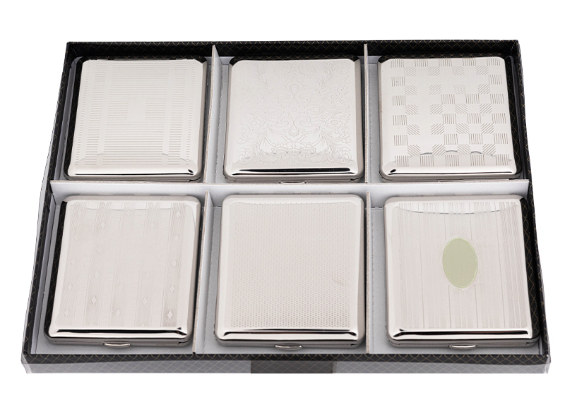 6 CHACOM Metal Cigarette Cases - ACCESSORIES - Cigarette accessories