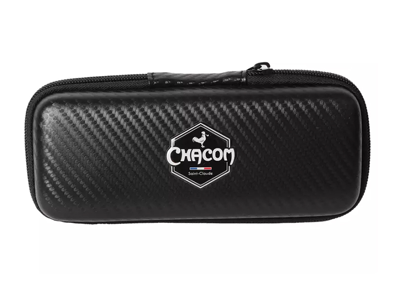 Chacom CC パイプ オリジナルボックス付き CHACOM Tobacco Case - OUR pipes made in our Chapuis-Comoy & Cie
