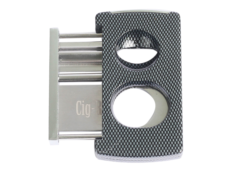 XIFEI Cigar Cutter V-Cut,3 in 1 V Cutter with Cigar Punch Cigar Stand