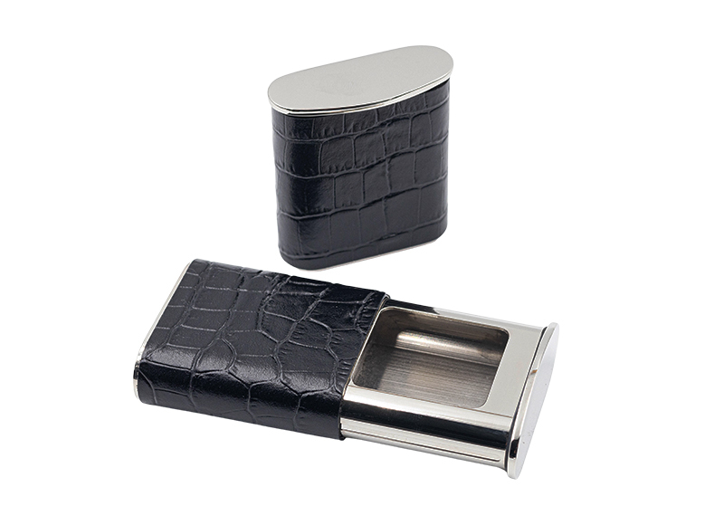 portable cigarette bin Pocket Ashtray TSUBOTA Pearl TS-89427 Black - ACCESSORIES - Cigarette  accessories - Ashtrays